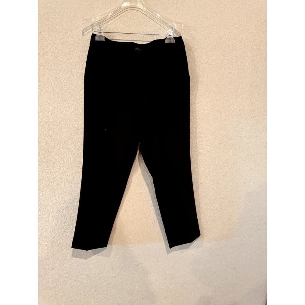 Ann Taylor Factory Women's Size 8‎ Straight Leg Fit Ankle Length Pants Black